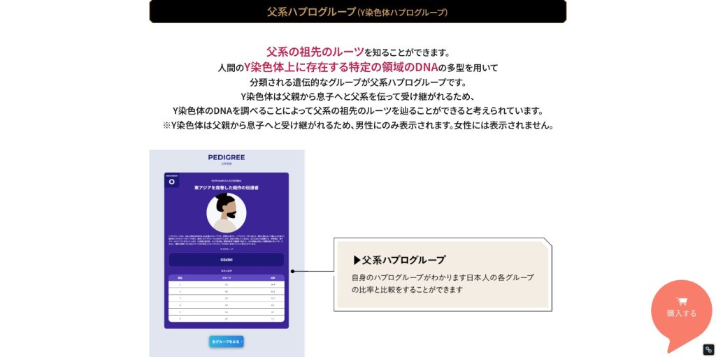 chatGENE Proの検査項目5
